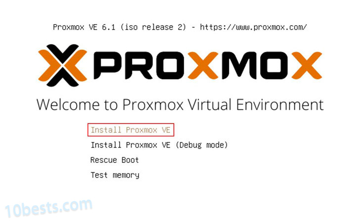 Proxmox VE（PVE）6.1安装保姆级图文教程