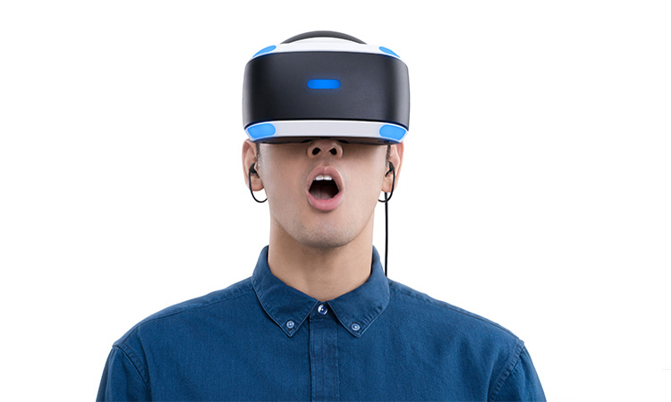 索尼PlayStation-PSVR虚拟现实眼镜头盔