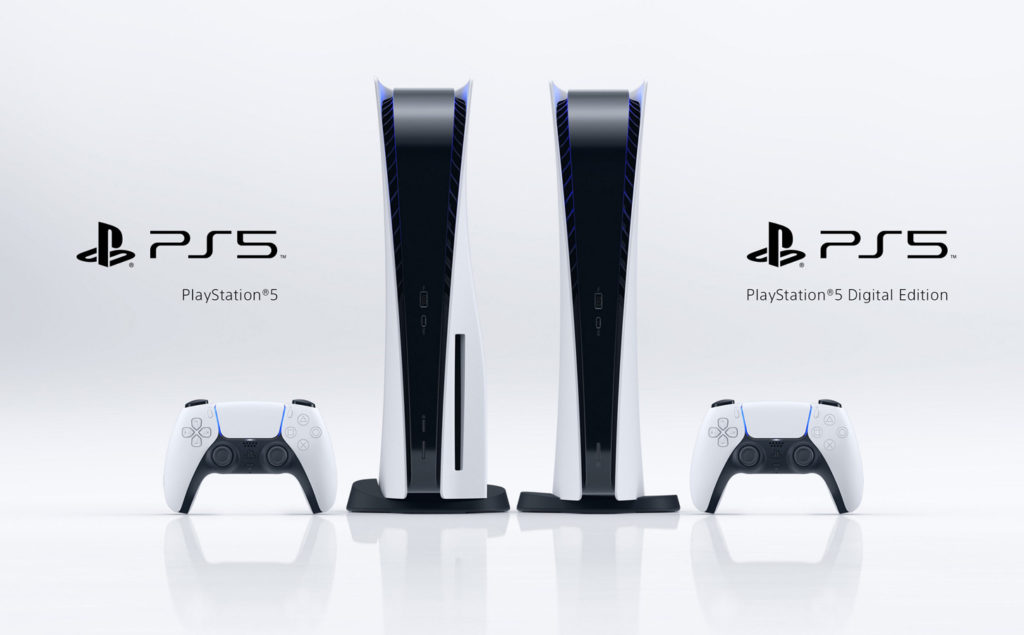 索尼PlayStation5/数字版官方渲染图